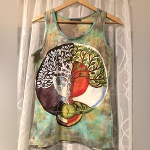 NWT Kathmandu Imports tie dye tank size small